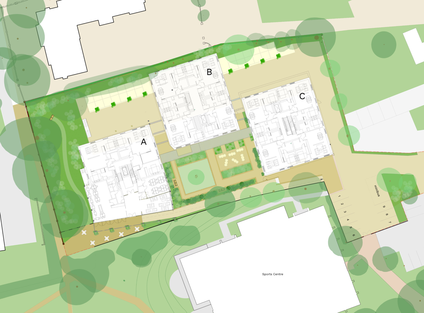 RCKa PegasusLife Park House Upper Floor and Landscape Plan